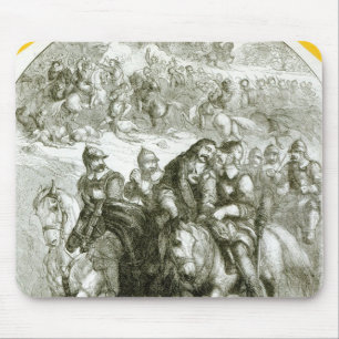 Hampden verwundete an Chalgrove Feld Mousepad