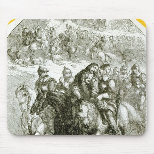 Hampden verwundete an Chalgrove Feld Mousepad (Vorne)