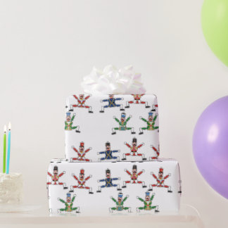 Hampelmann-Spielzeuge Kunstillustrationen Geschenkpapier