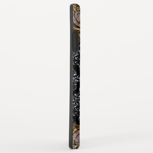 Hampershire Elegant Einzigartiges Französisches Mo Case-Mate iPhone Hülle (Hinten/Rechts)