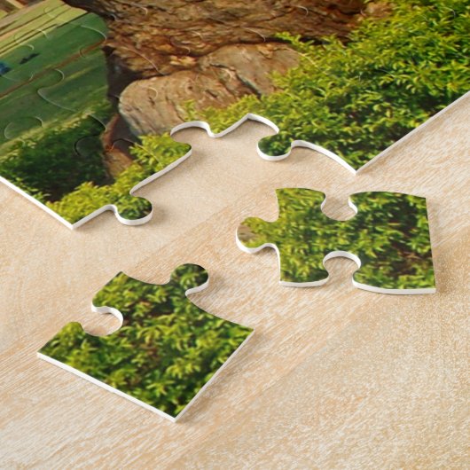 Hampi Village und Tempelstadt Karnataka. Puzzle (Seite)