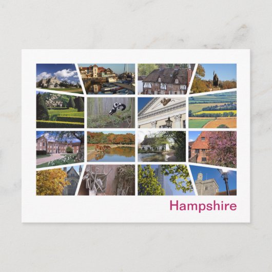 Hampshire 2 postkarte (Vorderseite)