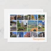 Hampshire Postkarte (Vorne/Hinten)