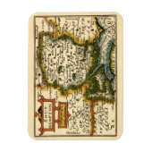 Hampshire, Southampton Landkreis England Historic Magnet (Vertikal)