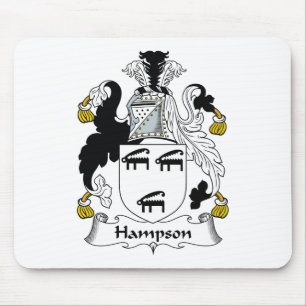 Hampson Familienwappen Mousepad