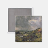 Hampstead Heath, Branch Hill Pond, 1828 Magnet (Vorderseite/Rückseite)