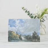 Hampstead Heath (London Park) Karte (Stehend Vorderseite)