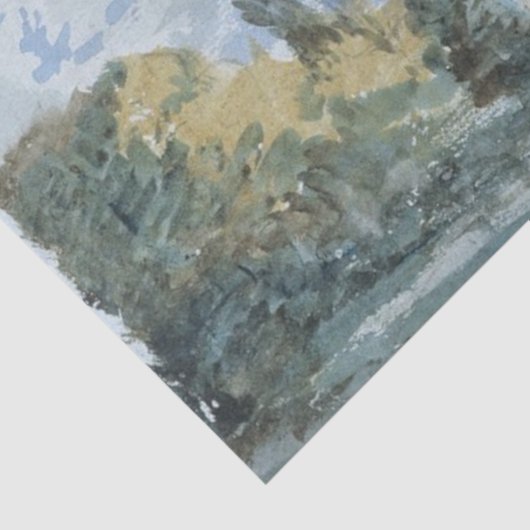 Hampstead Heath (London Park) Seidenpapier (Detail)