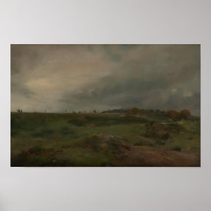 Hampstead Heath, Stormy Horizon - Constable Poster