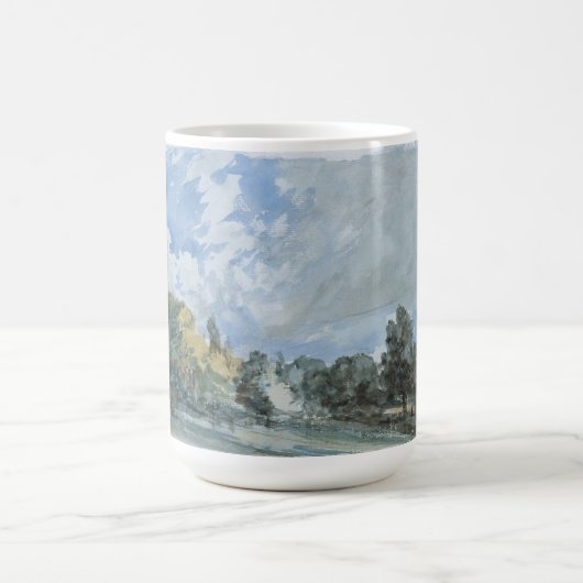 Hampstead Heath (von John Constable) Kaffeetasse (Mittel)