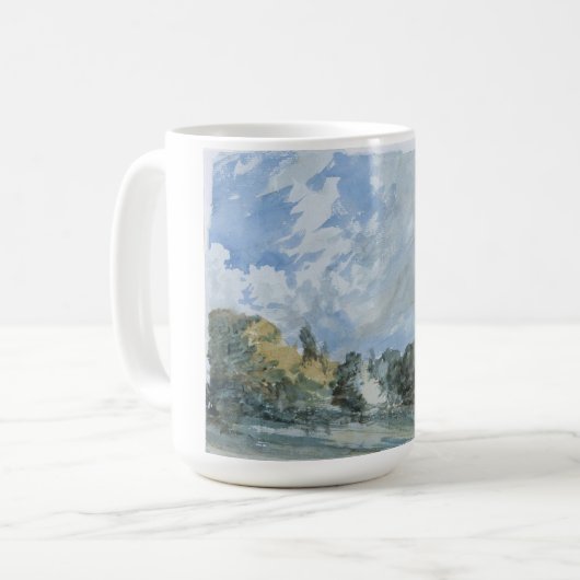 Hampstead Heath (von John Constable) Kaffeetasse (Vorderseite Links)