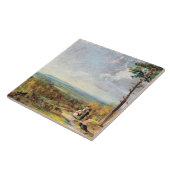 Hampstead Heide, der in Richtung Egge, 1821 blickt Fliese (Seite)