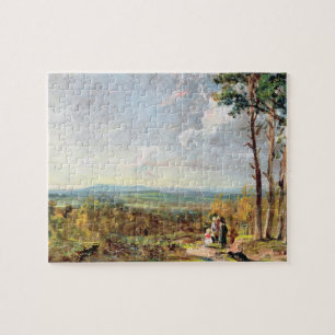 Hampstead Heide, der in Richtung Egge, 1821 blickt Puzzle