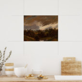 Hampstead, Stormy Sky - John Constable Poster (Küche)
