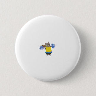 Hampster Cheerleader Button