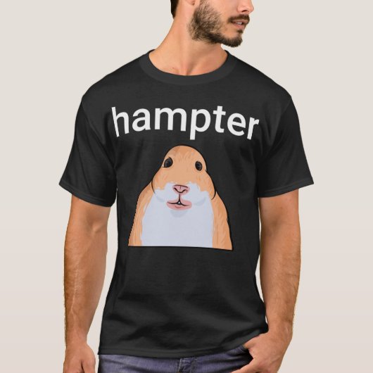 Hampter Funny Hamster Dank Meme T-Shirt (Vorderseite)