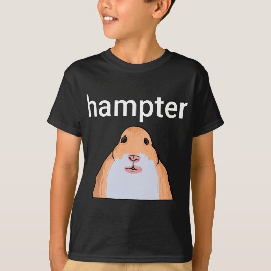 Hampter Funny Hamster Dank Meme T-Shirt (Vorderseite)