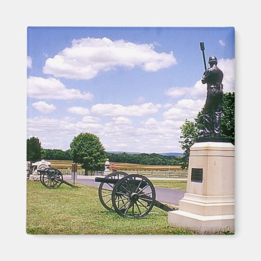 Hampton Battery - Gettysburg Magnet (Vorne)