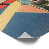 Hampton Beach, New Hampshire - Großbuchstabe 2 Poster (Ecke)