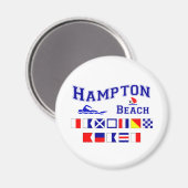 Hampton Beach, NH Magnet (Vorderseite/Rückseite)