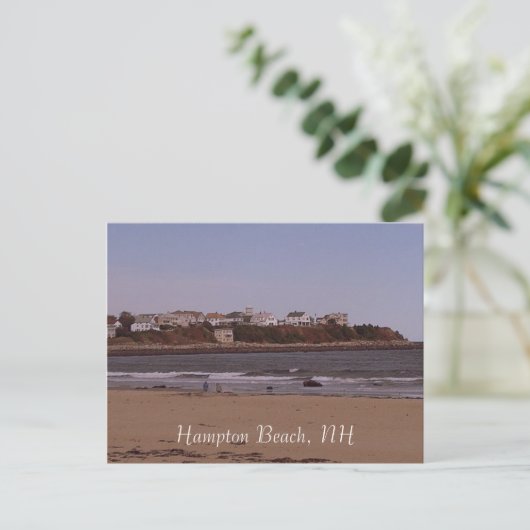 Hampton Beach, NH Postkarte (Stehend Vorderseite)