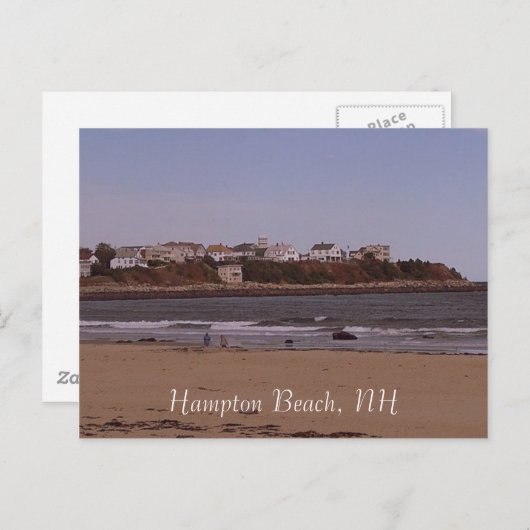 Hampton Beach, NH Postkarte (Vorne/Hinten)