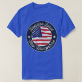 Hampton Beach - Patriotic New Hampshire Souvenir T T-Shirt (Design vorne)