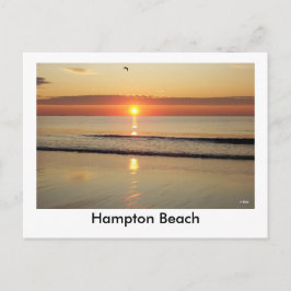 Hampton Beach Sunrise Postcard Postkarte