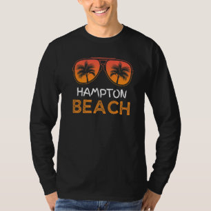 Hampton Beach Vintag Retro Sommerferien T-Shirt