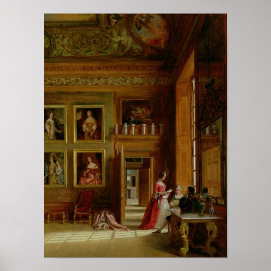 Hampton Court, 1849 Poster (Vorne)