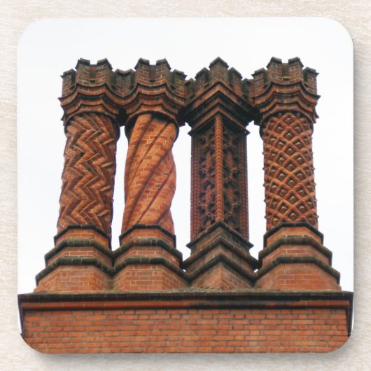 Hampton Court Chimneys Untersetzer (Vorderseite)