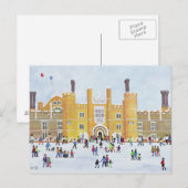 Hampton Court Front 1991 Postkarte (Vorne/Hinten)