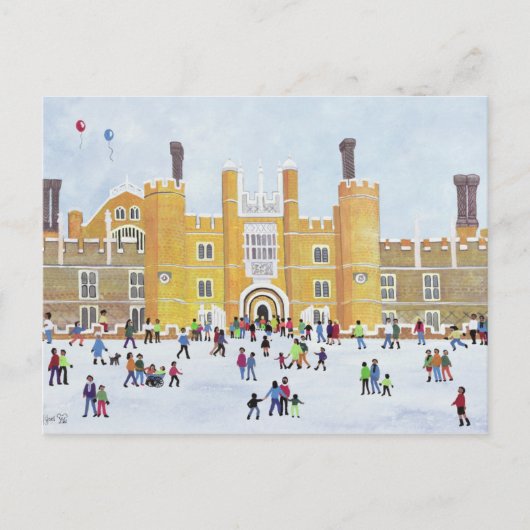 Hampton Court Front 1991 Postkarte (Vorderseite)