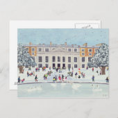 Hampton Court Palace Fown Gardens Postkarte (Vorne/Hinten)