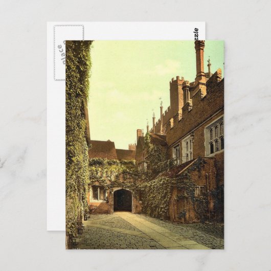 Hampton Court Palace Gateway, London und Vororte, Postkarte (Vorne/Hinten)