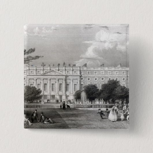 Hampton Court-Palast Button (Vorderseite)