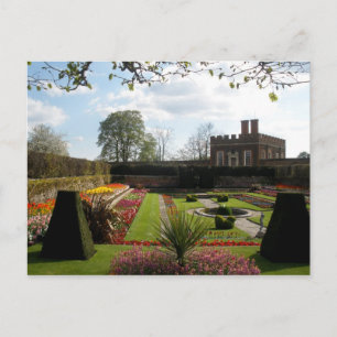 Hampton Court-Palast-Garten Postkarte