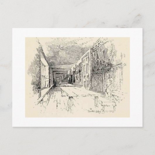 Hampton Court Postkarte (Vorderseite)