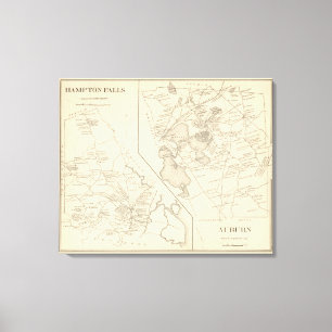 Hampton Falls, Auburn Leinwanddruck