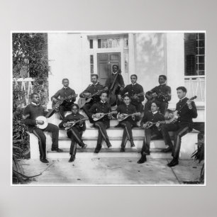 Hampton-Institut-Musiker, 1898 Poster