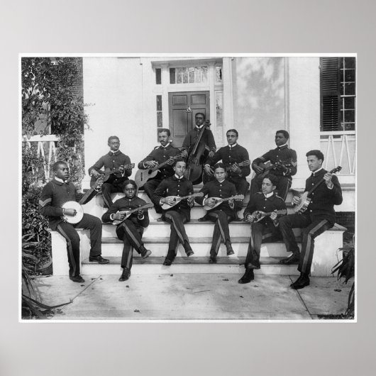 Hampton Institute Musicians, 1898 Poster (Vorne)
