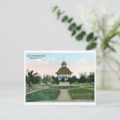 Hampton Park, Charleston SC Vintag Postkarte (Stehend Vorderseite)
