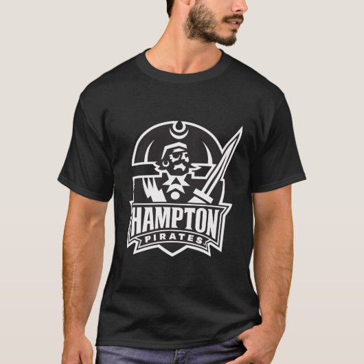 Hampton Pirates Icon Royal Blue T-Shirt (Vorderseite)
