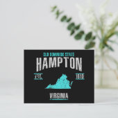 Hampton Postkarte (Stehend Vorderseite)