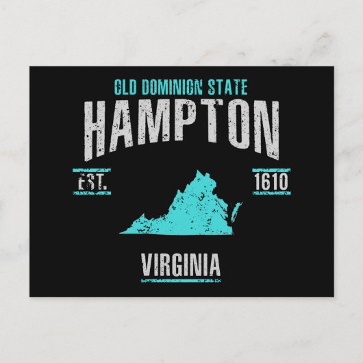 Hampton Postkarte (Vorderseite)