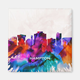 Hampton Skyline Magnet