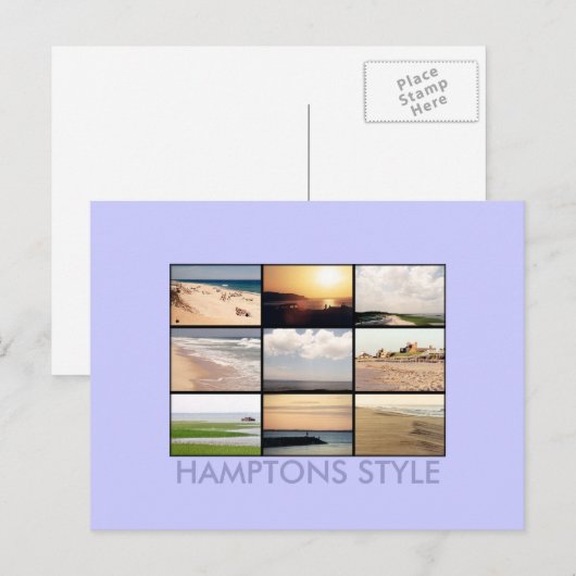 Hampton Style Postcard 2 Postkarte (Vorne/Hinten)