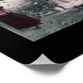 HAMPTON Vintag Alphabet Letter Name Art Poster (Ecke)