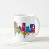 Hampton Virginia Skyline Kaffeetasse (VorderseiteRechts)
