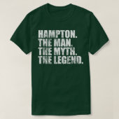 HamptonHampton Familienname Hampton Nachname Hampt T-Shirt (Design vorne)